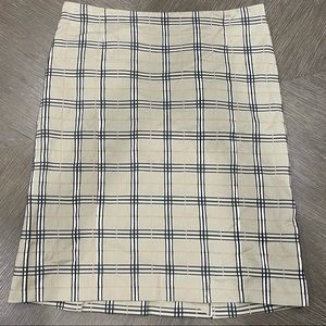 Vintage Burberry pencil skirt
